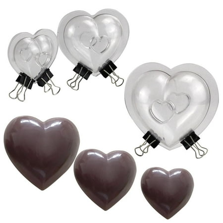 3pcs 3 Type Size 3D Heart Chocolate Mold For DIY Cake Decoration Polycarbonate Chocolate Mold Baking Candy Confectionery Tool|Baking & Pastry Tools
3pcs 3 Type Size 3D Heart Chocolate Mold For DIY Cake Decoration Polycarbonate Chocolate Mold Baking Candy Confectionery Tool|Baking & Pastry Tools