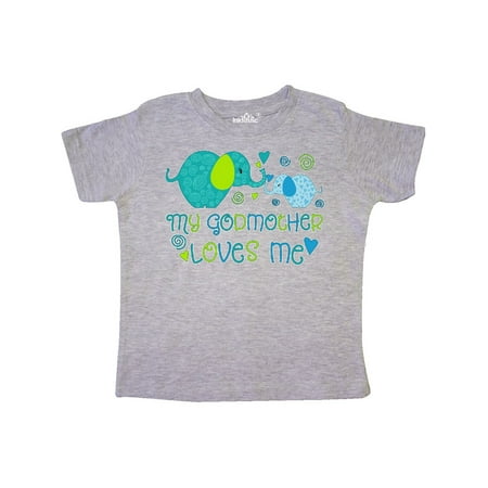 Inktastic My Godmother Loves Me- cute elephants Gift Toddler Boy or Toddler Girl T-Shirt
Inktastic My Godmother Loves Me- cute elephants Gift Toddler Boy or Toddler Girl T-Shirt