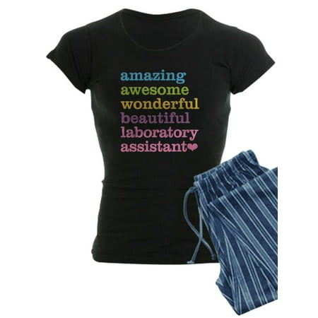 CafePress - Amazing Laboratory Assistant - Women s Dark Pajamas
