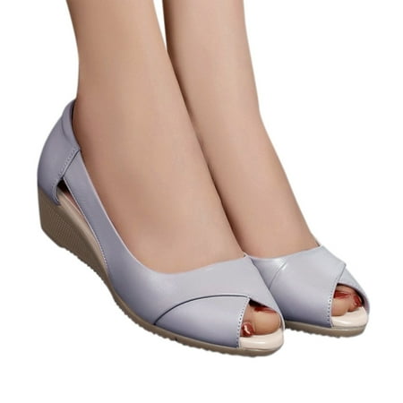 f21 Fashion Womens Casual Shoes Breathable Slip On Wedges Heel Outdoor Leisure Sneakers Wedge Loafers Shoes for Women Size 7.5 Grey Wide
f21 Fashion Womens Casual Shoes Breathable Slip On Wedges Heel Outdoor Leisure Sneakers Wedge Loafers Shoes for Women Size 7.5 Grey Wide