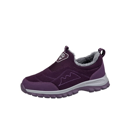 Kesitin Mens Sneakers Slip On Casual Shoes Soft Sole Walking Shoe Non-slip Slip-Resistant Fashion Sneaker Travel Plush Lined Flats Purple 7.5
Kesitin Mens Sneakers Slip On Casual Shoes Soft Sole Walking Shoe Non-slip Slip-Resistant Fashion Sneaker Travel Plush Lined Flats Purple 7.5