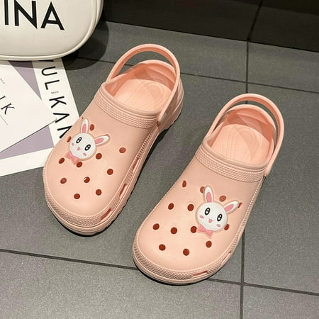 Women‘s Cute Bunny Decor Clogs Fashion Non-slip Soft Sole Sandals Lightweight EVA Platform Slippers
Women‘s Cute Bunny Decor Clogs Fashion Non-slip Soft Sole Sandals Lightweight EVA Platform Slippers