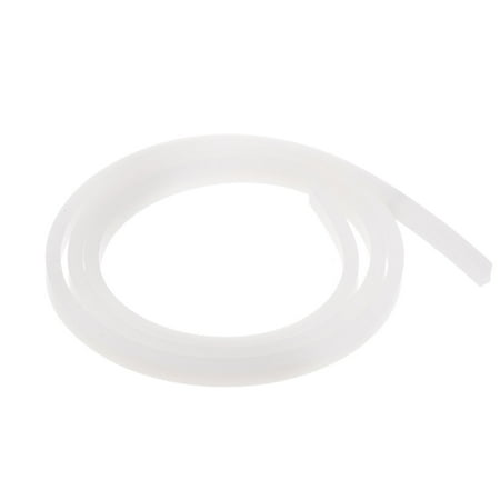 Uxcell Flexible Solid Silicone Strip 0.31 x0.2 x3.28ft Rectangular No Adhesive Roll for Door White
Uxcell Flexible Solid Silicone Strip 0.31 x0.2 x3.28ft Rectangular No Adhesive Roll for Door White