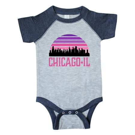 Inktastic Chicago Gifts Souvenirs for Kids Gift Baby Girl Bodysuit