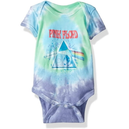 Pink Floyd - Dark Side Oil Paint Tie Dye Baby One Piece