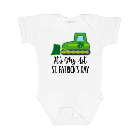 Inktastic First St Patricks Day Irish Truck Gift Baby Boy Bodysuit