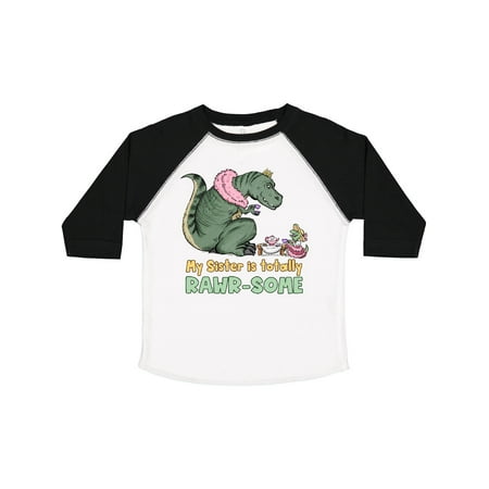 Inktastic My Sister is Totally Rawr-Some Tea Rex Party Gift Toddler Boy or Toddler Girl T-Shirt
Inktastic My Sister is Totally Rawr-Some Tea Rex Party Gift Toddler Boy or Toddler Girl T-Shirt