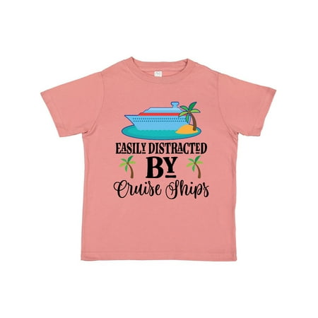 Inktastic Cruising Easily Distracted by Cruise Ships Gift Toddler Boy or Toddler Girl T-Shirt
Inktastic Cruising Easily Distracted by Cruise Ships Gift Toddler Boy or Toddler Girl T-Shirt