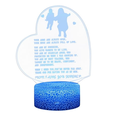 Night Light Lamp Bedroom Night Light Valentine s Day USB Acrylic 3D Night Light Lamp Home Landscape Decoration Gifts D
Night Light Lamp Bedroom Night Light Valentine s Day USB Acrylic 3D Night Light Lamp Home Landscape Decoration Gifts D
