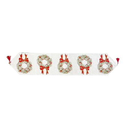 LYU Christmas Theme Table Cover Tassel Design Vivid Bright Color Exquisite Santa Claus Table Runners for Party
LYU Christmas Theme Table Cover Tassel Design Vivid Bright Color Exquisite Santa Claus Table Runners for Party