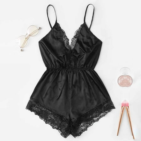 Idoravan Ladies Cool Girl Lingerie Lace Solid Sedin Seductive Sexy Sling Jumpsuit Suit
Idoravan Ladies Cool Girl Lingerie Lace Solid Sedin Seductive Sexy Sling Jumpsuit Suit