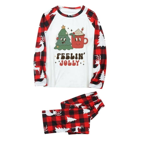 Christmas Pajamas for Family Parent-Child Outfit Winter Fall Mon Sleepwear Matching Cute Big Headed Deer Print Pjs Plaid Long Sleeve Tops Pants Soft Casusal Holiday Sleepwear Pajama Sets
Christmas Pajamas for Family Parent-Child Outfit Winter Fall Mon Sleepwear Matching Cute Big Headed Deer Print Pjs Plaid Long Sleeve Tops Pants Soft Casusal Holiday Sleepwear Pajama Sets