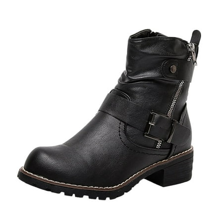 Boots Deals 2022 Hvyes Women Boots Winter Buckle Strap Chunky Heels Slip On Retro Ladies Footwear Shoes
Boots Deals 2022 Hvyes Women Boots Winter Buckle Strap Chunky Heels Slip On Retro Ladies Footwear Shoes