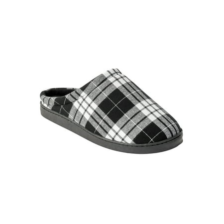 Kingsize Men s Big & Tall Fleece Clog Slippers