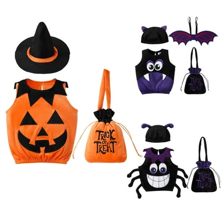 SYNPOS 0-3T Toddler Baby Girl Boy Halloween Pumpkin Clothes Sleeveless Tee Top with Hat Outfits
SYNPOS 0-3T Toddler Baby Girl Boy Halloween Pumpkin Clothes Sleeveless Tee Top with Hat Outfits