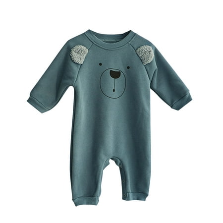 

New Born Baby Boy 12 Months Baby Girl Clothes Baby Girls Boys Autumn Animal Cotton Long Sleeve Romper Jumpsuit Clothes Cotton Baby Clothes Girl