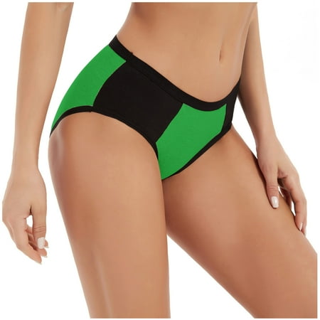 Pxiakgy lingerie for women Women Solid Color Patchwork Briefs Panties Underwear Knickers Bikini Underpants Green + 3XL
Pxiakgy lingerie for women Women Solid Color Patchwork Briefs Panties Underwear Knickers Bikini Underpants Green + 3XL