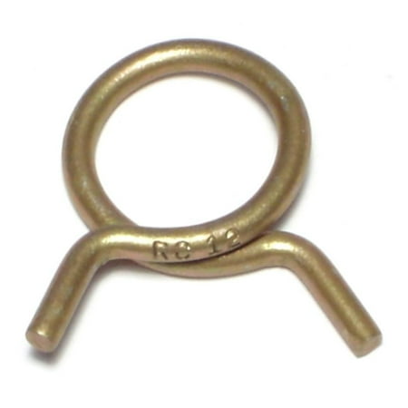 3/4 OD Zinc Plated Steel Hose Clamps HSCL-126 (15 pcs.)