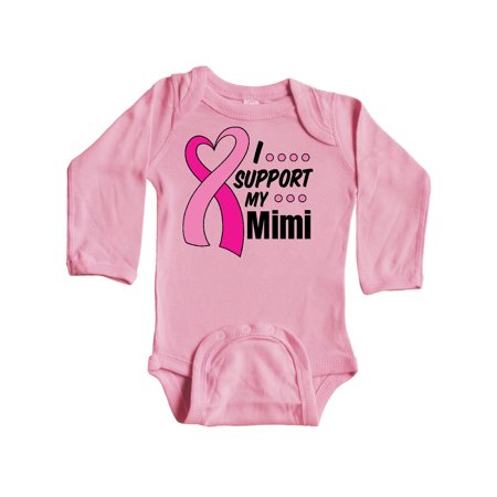 Inktastic Breast Cancer Awareness I Support My Mimi with Pink Ribbon Gift Baby Boy or Baby Girl Long Sleeve Bodysuit
Inktastic Breast Cancer Awareness I Support My Mimi with Pink Ribbon Gift Baby Boy or Baby Girl Long Sleeve Bodysuit