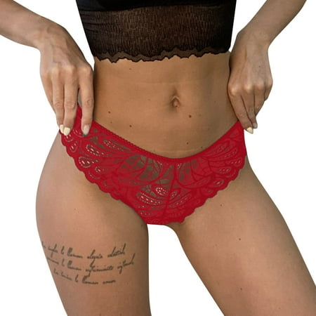 Hxroolrp Womens Underwear Panties New Fashion Lace Lingerie Underwear Lace Bow Pants Lace Low Waist Underwear
Hxroolrp Womens Underwear Panties New Fashion Lace Lingerie Underwear Lace Bow Pants Lace Low Waist Underwear