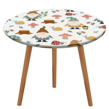 Bybiment Round Fitted Tablecloth with Elastic Edge Pattern Gnome Mushrooms Insect Decorative Tablecloth Table Cover 47 Inch
Bybiment Round Fitted Tablecloth with Elastic Edge Pattern Gnome Mushrooms Insect Decorative Tablecloth Table Cover 47 Inch
