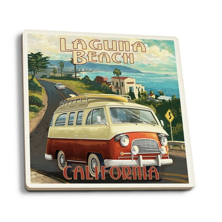 Laguna Beach California Camper Van (Absorbent Ceramic Coasters Set of 4 Matching Images Cork Back Kitchen Table Decor)
Laguna Beach California Camper Van (Absorbent Ceramic Coasters Set of 4 Matching Images Cork Back Kitchen Table Decor)