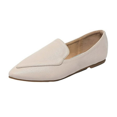 TUOBARR Flat Shoes for Women Women s Pointed-Toe Flats Shoes Lightweight Soft Shoes Solid Color Casual Shoes White
TUOBARR Flat Shoes for Women Women s Pointed-Toe Flats Shoes Lightweight Soft Shoes Solid Color Casual Shoes White