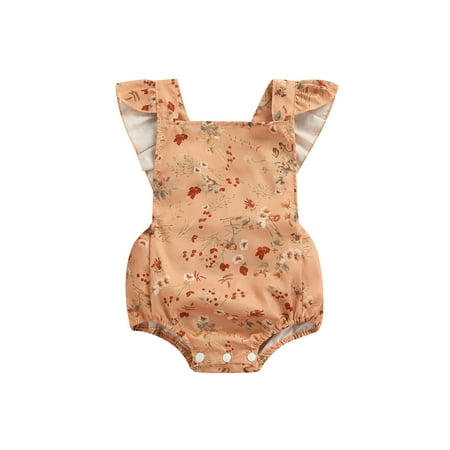 IZhansean Newborn Baby Girl Romper Short Sleeve Floral Button Summer Casual Bodysuit Clothes
IZhansean Newborn Baby Girl Romper Short Sleeve Floral Button Summer Casual Bodysuit Clothes