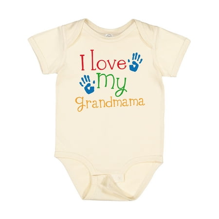 Inktastic I Love My Grandmama Cute Grandchild Gift Baby Boy or Baby Girl Bodysuit 
Inktastic I Love My Grandmama Cute Grandchild Gift Baby Boy or Baby Girl Bodysuit