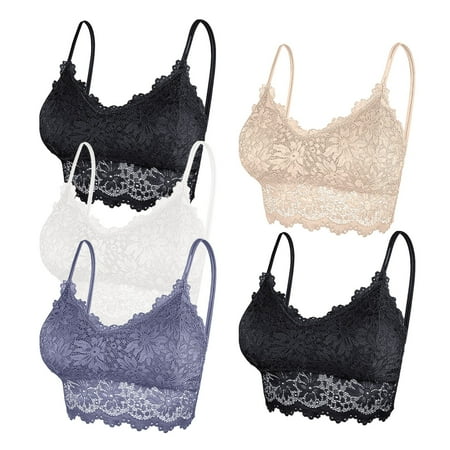 ZMHEGW Wirefree High Support Bra for Women Full Coverage Breathable Bra Solid Print Beige L 5-Pack
ZMHEGW Wirefree High Support Bra for Women Full Coverage Breathable Bra Solid Print Beige L 5-Pack
