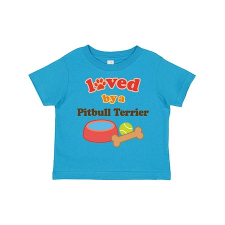 Inktastic Pitbull Terrier Loved by a (Dog Breed) Gift Toddler Boy or Toddler Girl T-Shirt
Inktastic Pitbull Terrier Loved by a (Dog Breed) Gift Toddler Boy or Toddler Girl T-Shirt