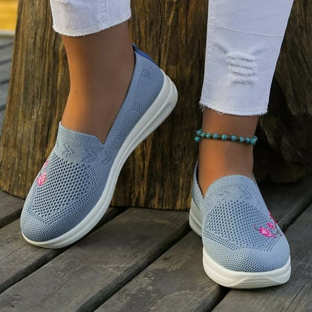 eczipvz Womens Shoes Women Wedge Shoes Breathable Mesh Sneakers Slip On Comfort Walking Shoes Light Blue
eczipvz Womens Shoes Women Wedge Shoes Breathable Mesh Sneakers Slip On Comfort Walking Shoes Light Blue