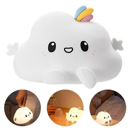 Shakub Cute Cloud LED Night Light Colors Changing Silicone Lamp Kids Bedroom Decor Gift
Shakub Cute Cloud LED Night Light Colors Changing Silicone Lamp Kids Bedroom Decor Gift