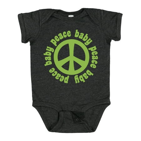 Inktastic Peace Baby Gift Baby Boy or Baby Girl Bodysuit