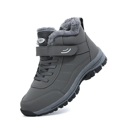 Tenmix Mens Casual Ankle Booties Cold Weather Round Toe Winter Warm Shoes Walking Comfort Gray 8
Tenmix Mens Casual Ankle Booties Cold Weather Round Toe Winter Warm Shoes Walking Comfort Gray 8