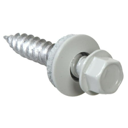 47728 10 x 2 in. Self-Piercing Sheeter Screw White