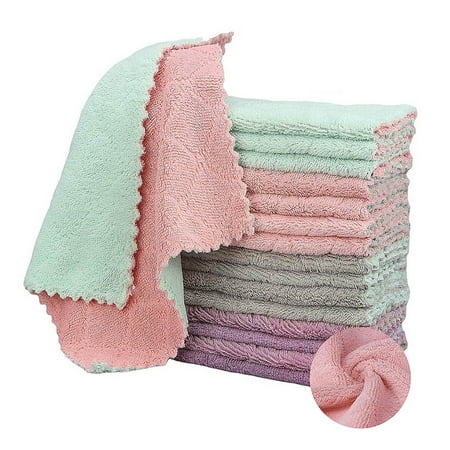 15 Pack Kitchen Dish Cloths Super Absorbent Microfiber Cleaning Cloth for Cleaning Dishes Kitchen Bathroom Car
15 Pack Kitchen Dish Cloths Super Absorbent Microfiber Cleaning Cloth for Cleaning Dishes Kitchen Bathroom Car