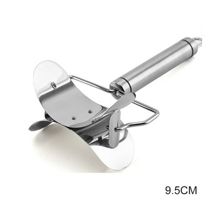 Baking Rolling Pastry Cutter Stainless Steel Dough Rolling Cutter for Cookie Dumpling Ravioli 9.5cm
Baking Rolling Pastry Cutter Stainless Steel Dough Rolling Cutter for Cookie Dumpling Ravioli 9.5cm