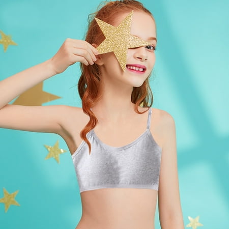 Relanfenk Tube Tops Big Girls Student Training Bras Wireless Light Padded Sports Cropped Cami Bras For Teens Underwear Adjustable Bra Vest Teenager Underclothes 
Relanfenk Tube Tops Big Girls Student Training Bras Wireless Light Padded Sports Cropped Cami Bras For Teens Underwear Adjustable Bra Vest Teenager Underclothes