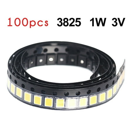 

100pcs 3528 SMD Lamp Beads 3V Specially for L-G LED TV Backlight Strip Repair TV