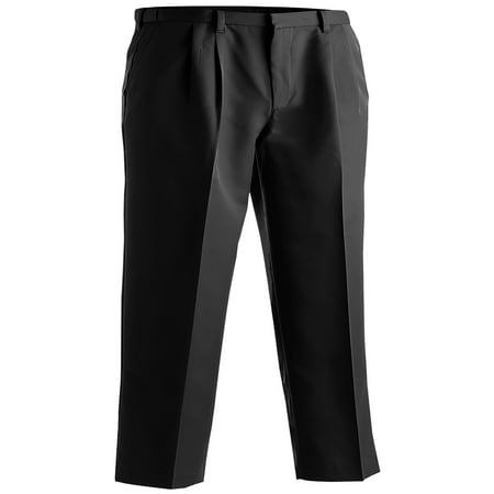Edwards Garment Men's Pleated Front Brass Zipper Dress Pant, Style 2674