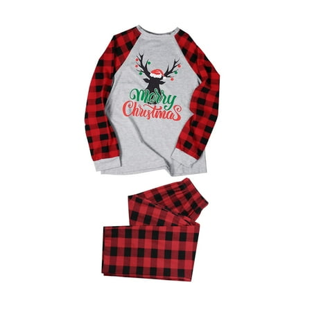 Christmas Pajamas for Family Parent-Child Outfit Winter Fall Matching PJs Letter Plaid Cute Pattern Printed Long Sleeve Tee Bottom Loungewear Pajama Sets
Christmas Pajamas for Family Parent-Child Outfit Winter Fall Matching PJs Letter Plaid Cute Pattern Printed Long Sleeve Tee Bottom Loungewear Pajama Sets