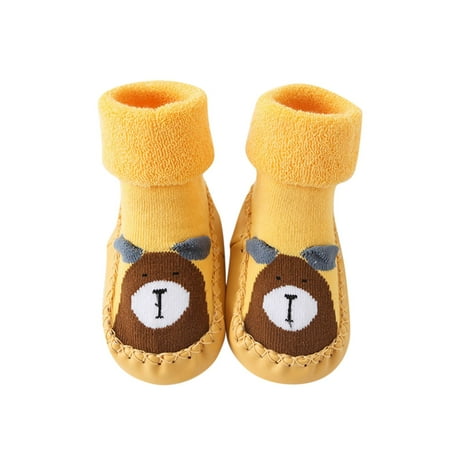 Cute Children Toddler Shoes Autumn Winter Boys Girls Floor Sports Shoes Flat Bottom Non-Slip Warm Cartoon Penguin Bear Pattern
Cute Children Toddler Shoes Autumn Winter Boys Girls Floor Sports Shoes Flat Bottom Non-Slip Warm Cartoon Penguin Bear Pattern