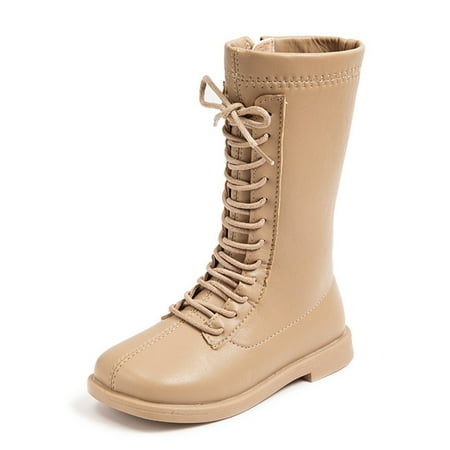 SIMANLAN Kids Comfort Leather Boots Fashion Square Toe Riding Boot Walking Casual Winter Knee High Shoes Apricot Plush Lining 11.5C
SIMANLAN Kids Comfort Leather Boots Fashion Square Toe Riding Boot Walking Casual Winter Knee High Shoes Apricot Plush Lining 11.5C