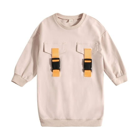 nsendm Girl Dress 6 Year Old Toddler Kids Girls Infant Fashionable Long Sleeves Soild Sweatershirt Girls Fancy Dress Beige 18-24 Months
nsendm Girl Dress 6 Year Old Toddler Kids Girls Infant Fashionable Long Sleeves Soild Sweatershirt Girls Fancy Dress Beige 18-24 Months