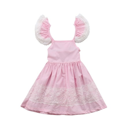 Infant Toddler Baby Girl Dresses Summer Fly Sleeve Lace Dress Ruffle Floral Princess Dress Backless Sundress
Infant Toddler Baby Girl Dresses Summer Fly Sleeve Lace Dress Ruffle Floral Princess Dress Backless Sundress