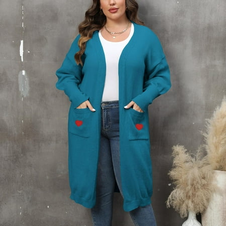 Women Sweaters 2024 Breathable Long Sleeve With Pocketslong Bell Sleeves Cardigan Blue 3Xl
Women Sweaters 2024 Breathable Long Sleeve With Pocketslong Bell Sleeves Cardigan Blue 3Xl