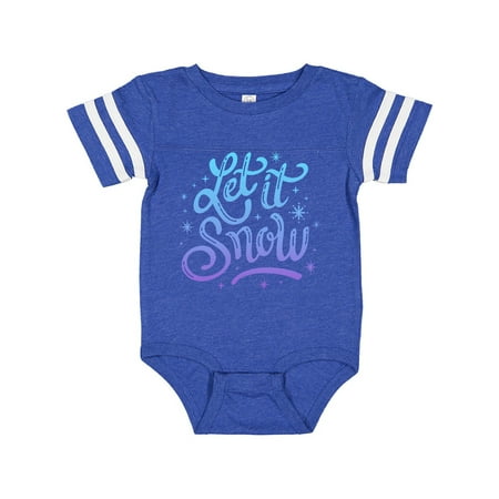 Inktastic Winter Let It Snow Lettering in Blue with Snowflakes Gift Baby Boy or Baby Girl Bodysuit
Inktastic Winter Let It Snow Lettering in Blue with Snowflakes Gift Baby Boy or Baby Girl Bodysuit