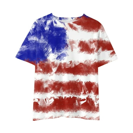 Toddler Girl T Shirts Kid Toddler Shirts 4Th Of July 3D Graphic Printed Tees Boys Novelty Fashion Short Sleeve T Shirts Unisex Casual Tops For 9-10 Years
Toddler Girl T Shirts Kid Toddler Shirts 4Th Of July 3D Graphic Printed Tees Boys Novelty Fashion Short Sleeve T Shirts Unisex Casual Tops For 9-10 Years