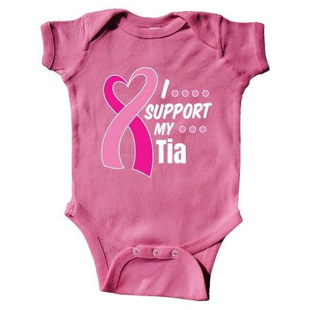 Inktastic Breast Cancer Awareness I Support My Tia with Pink Ribbon Gift Baby Boy or Baby Girl Bodysuit
Inktastic Breast Cancer Awareness I Support My Tia with Pink Ribbon Gift Baby Boy or Baby Girl Bodysuit